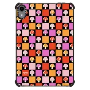 iPad mini (6th gen) iPad Impact Case Checkered Mushrooms