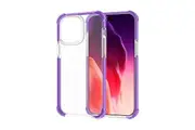 For iPhone 15 Pro Max Case, Shielding Airbag Cover, Purple