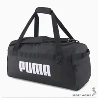 在飛比找Yahoo奇摩購物中心優惠-Puma 旅行袋 大容量 手提包 肩背包 黑【運動世界】07