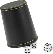 Gatuida 1 Set Bar Props Dice Cup with Easy to Use Design Capacity Dice Rolling Cup for Parties and Ktv for Fun Games