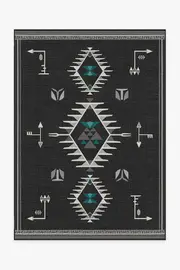 150' x 215' | Machine Washable Runner Rug | Kid & Pet Friendly | Indoor Rug | The Child Charcoal Rug | Ruggable