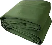 500x500cm Army Heavy Duty Canvas Tarp Tarpaulin Sun Blocked Waterproof Dustproof