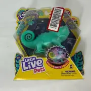 Little Live Pets SUNNY Bright Light Chameleon Toy 30+ Sounds/Color Lights Change