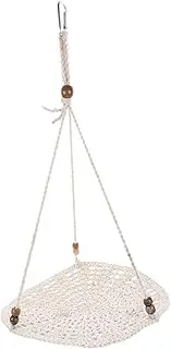 Milisten Reptile Swing Hammock for Lizards Soft Cotton Bed for Bearded Dragons Multi Species Use Engaging Swing for Snakes Squirrels More Hanging Bed