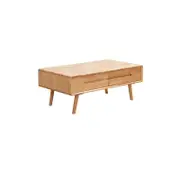 Glen Wood Coffee Table with 4 Drawers/Timber/Solid Wood