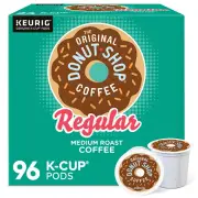 Regular, Single-Serve Keurig K-Cup Pods, Medium Roast Coffee Pods, 96 Count