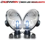 Pair 7"Round LED Headlights HiLo Beam Sealed Fit Chevrolet Chevy Nova 1963-1978 (for: Chevrolet)