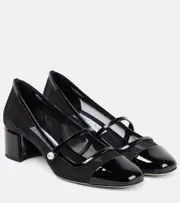 [Jimmy Choo] Jimmy Choo Elisa 45 mesh Mary Jane pumps AU 12 black