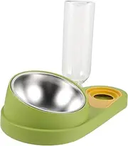 HOLIDYOYO Automatic Pet Feeder and Water Dispenser Detachable Dog Bowl for Cats and Dogs Durable Design Simple and Elegant Practical Pet Feeding for Home Use