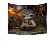 Fine History Art Unseelie Court Famine Spider Fairy Tapestry