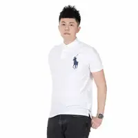 在飛比找momo購物網優惠-【RALPH LAUREN】RL POLO 經典刺繡大馬短袖