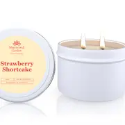 Strawberry Shortcake Soy Candle Tin 165g