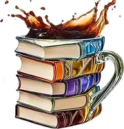 Book Style Coffee Mug, Lightweight Vintage Acrylic Cup, Elegant Drinkware, 13x11x15cm for Kitchen, Home, Restaurant, Travel, Juice, Hotel Use Enhances Drink Experiences