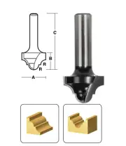 CARBiTOOL Classical Router Bit for Panel Doors TC10 1/2