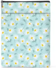 Daisy Pattern Book Lovers Gifts Waterproof Book Sleeve Book Pouch Book Protector