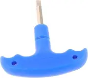 Generic Golf Wrench Plastic Handle Wrench Stainless Steel Tool for Weight Adjustment Spike Removal