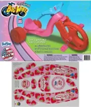 The Original Big Wheel 16" Tricycle - The Pinkster w/Strawberry Shortcake Decals