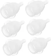 Totority Baby Nasal Cleaner Replacement Tips 6pcs Silicone Nose Cleaner Portable for Newborns Toddlers Easy to Use
