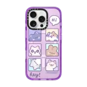 iPhone 16 Pro Impact Case MagSafe Compatible Hey by Milkkoyo