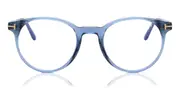 Tom Ford FT5695-B Blue-Light Block 090 Men's Glasses Blue Size 49 - Private Health Rebate - Blue Light Block Available