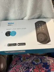 New Veise VE06-H Smart Lock & Handles; Control Via Code, App, Fobs, Key, & Thumb