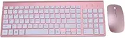 SWOOMEY Wireless Keyboard and Mouse Sleek Design Thin Computer Mouse for Home Office Use Reliable Connection No Installation Required Set