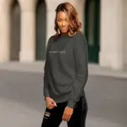 Inspirational Sweatshirt "SEEK PERFECT PEACE (ISAIAH 26:3)" Unisex Crewneck Fait