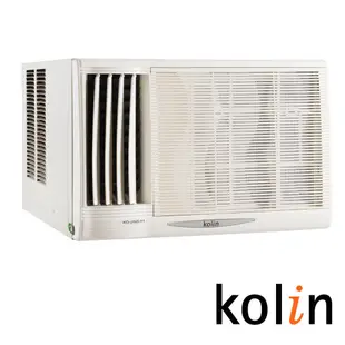 (含基本安裝)KOLIN 歌林 4-5坪 定頻左吹式 不滴水窗型冷氣KD-282L06
