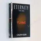 ETERNITY FOR MEN FLAME Eau De Toilette Spray Mens Perfume...( 4 X 1.2ml )