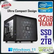 Intel Core i7 Gaming PC RTX 4090 24GB Computer 32GB RAM SSD + 2TB Desktop System