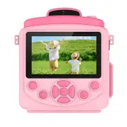 Kids Camera Instant Print for Boys and Girls, 1080P HD Kids Digital Camera with Print Paper Toy Camera Instant Print Christmas Birthday Gifts (Pink)