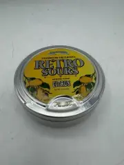 Retro Sours Iconic Candy Tins - Citrus Flavor -Hard to Find- Brand New