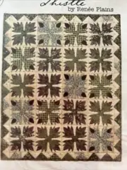 Thistle Liberty Star Sewing Quilt Pattern by Renee Plains LIB 146 New