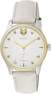 [Gucci] G-TIMELESS G Timeless Men's Watch, White Dial, Stainless Steel, Sapphire Glass, Automatic Winding, 1.6 inches (40 mm), Swiss Watch, white