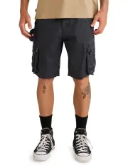 [Element] Source Cargo Shorts in Black