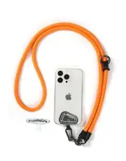 Cell Phone Lanyard ×1,Phone Lanyard Patch ×2,Phone Strap,Universal Orange