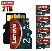 Lenovo Micro SD Card 1TB 2TB Class10 V60 TF Memory Card High Speed 128/256/512GB