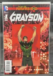 Grayson Futures End #1 Nov 2014 DC Comics Newsstand Variant New 52 UNREAD