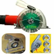 Dust Shroud Grinding Case Cover For 3”/4”/5” Saw Blades Cutting Angle Grinder