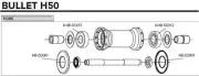 Campagnolo Hub Bearing (4 Pcs)