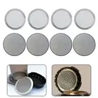 Home Garden Metal Coffee Filters Espresso Makers Reusable Stainless Steel