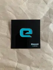 Bianchi "e-Omnia" logo electric bike pin pinback, NEW