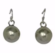 Sterling Silver Solid Handmade Drop Earrings