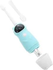 Baluue 1 Set Children's Electric Toothbrush Toothbrushes Training Battery Toothbrush Practicing Toothbrush Toothbrush Age 1-2 Electric Teeth Cleaner Blue Pp