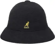 Kangol Bucket Bermuda Unisex Hat - Black/Gold