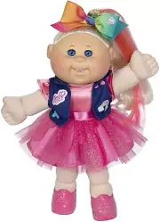 Cabbage Patch Kids JOJO SIWA DOLL 14” Plush Toy Sparkly Dress GIANT HAIR BOW NEW