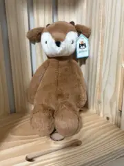 Jellycat Bashful MEDIUM BNWT Fawn Plush Deer Brown Doll Soft Toy Baby Lovey 12"