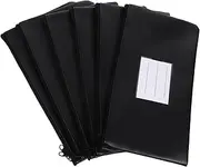 OFFSCH Secure Money Bag Zipper Small Cash Wallet for Documents Receipts Bank Use