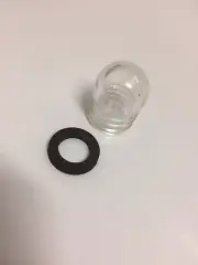Clear Backwash Sight Glass For Pool Sand Filter MPV Davey Praher New