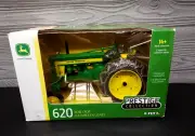 Ertl Prestige Collection John Deere 620 Row Crop Tractor W/ Tire Chains 1:16